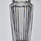 Cut glass heavy quality vase