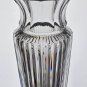 Cut glass heavy quality vase
