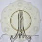 4 Lancaster Glass Co. Yellow Jubilee luncheon plates