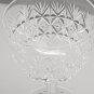 Cut glass Sherry wellington signed WEBB England Pair