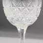 Cut glass Sherry wellington signed WEBB England Pair
