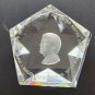 JIMMY Carter 1977 Inauguration paperweight, Star shaped