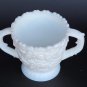 Westmoreland Bramble Maple milk Glass sugar and creamer