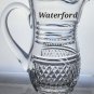 Signed Waterford Hand Cut crystal martini pitcher Irish Crystal