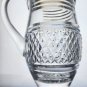Signed Waterford Hand Cut crystal martini pitcher Irish Crystal