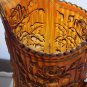 Imperial marigold carnival luster rose pitcher