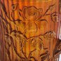 Imperial marigold carnival luster rose pitcher