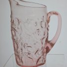 Bryce El Rancho pink glass pitcher