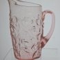 Bryce El Rancho pink glass pitcher