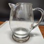 VTG Wallace Sterling glass cocktail pitcher