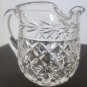 Signed Waterford Hand Cut crystal pitcher Irish Crystal