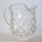 Signed Waterford Hand Cut crystal pitcher Irish Crystal