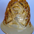 Viking amber glass bell .