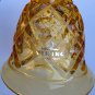 Viking amber glass bell .