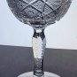 American Brilliant Period Cut Glass compote, Antique c1925