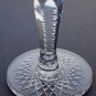 American Brilliant Period Cut Glass compote, Antique c1925