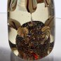 Hand crafted art glass paperweight