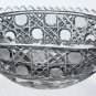 ABP cut glass oval bowl