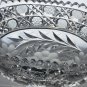 ABP cut glass oval bowl