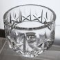 Signed Waterford pedestal crystal sugar and creamer