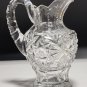 ABP cut glass signed Hawkes creamer American