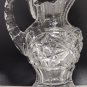 ABP cut glass signed Hawkes creamer American