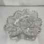 ABP cut glass odd shape dish