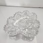ABP cut glass odd shape dish