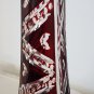 Ruby cut to clear vase