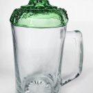 Glass MUG with green lid