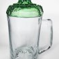 Glass MUG with green lid