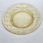 8 piece Bryce El Rancho amber glass plates