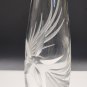Cut Glass bud vase Lenox USA crystal Signed
