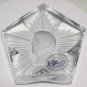 JIMMY Carter paperweight, Star shaped 24% lead crystal limited edition