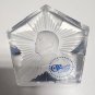 JIMMY Carter paperweight, Star shaped 24% lead crystal limited edition