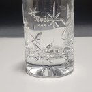 Crystal votive Hand blown Noel 1985. Made in USA