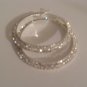 S. Crystal hoops