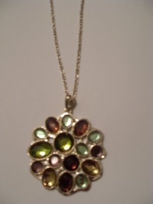 Bezels on a flower