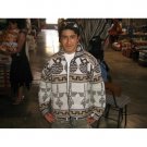 Ethnic peruvian alpacawool jacket for men,outerwear