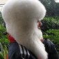 Winter hat with ear flaps,Alpaca pelt, cap