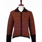 Embroidered Jacket, Blazer made with Alpaca wool