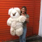 Teddy bear, plush toy of pure Alpaca fur, 31.5 inches