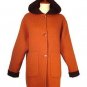 Long Coat with hood, pure Alpaca wool outerwear
