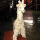 Cosy little Giraffe soft toy, Alpaka pelt figure