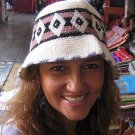 Summer cap, hat made with Alpaca wool, standart size