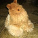 Soft toy Lama,handmade figure with Alpaca pelt