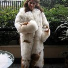 Babyalpaca pelt long coat, fur outerwear, in all sizes