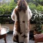 Babyalpaca pelt long coat, fur outerwear, in all sizes
