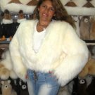 Fur Jacket, outerwear with long hair Babyalpaca pelt