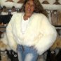 Fur Jacket, outerwear with long hair Babyalpaca pelt